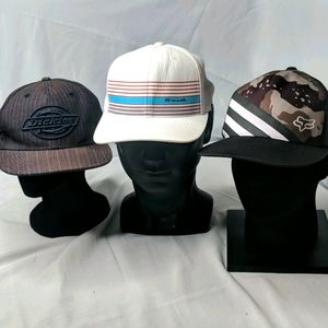 Travis Mathew, Fox, & Dickies hat lot